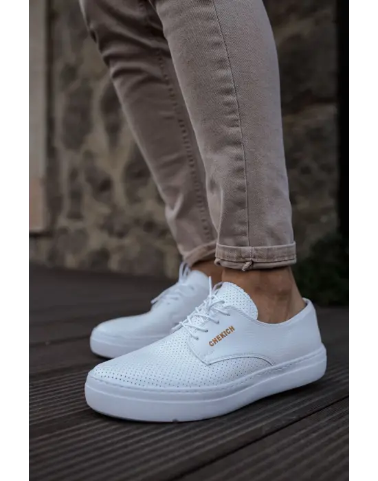 CH061 - CBT Rex Erkek Ayakkabı BEYAZ