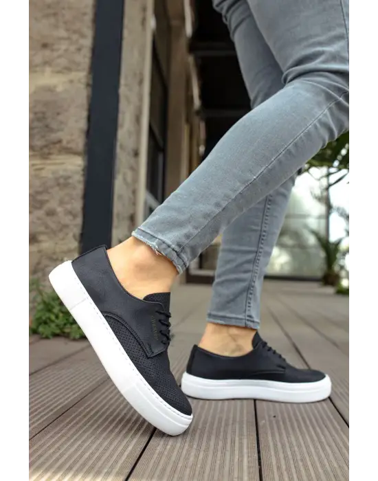 Omarı Rex Erkek Siyah Ayakkabı - Modern ve Şık Tasarım