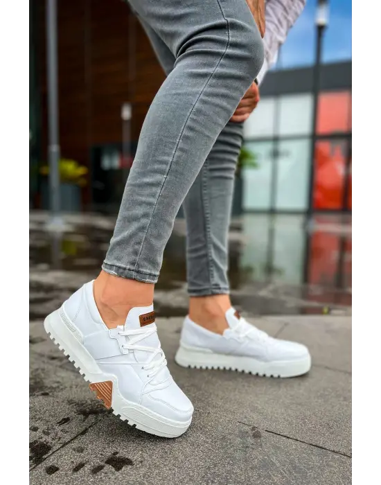 Omarı ERKEK BEYAZ AYAKKABI - Tarzınızı Tamamlayın!