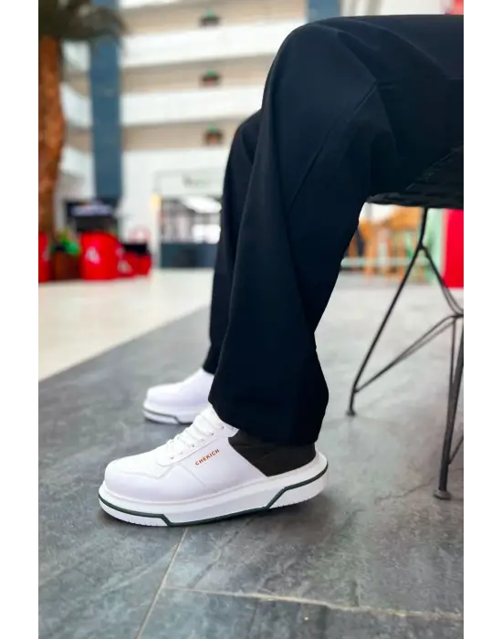 CH075 - CBT Signature Erkek Ayakkabı BEYAZ / HAKI