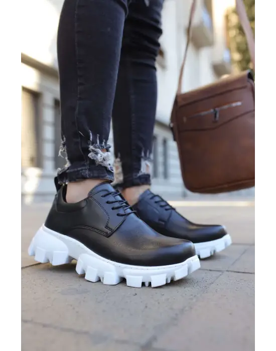 Omarı Şık ve Konforlu Siyah Erkek Ayakkabı