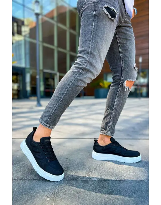 Omarı Trendy Cronus Erkek Siyah Ayakkabı