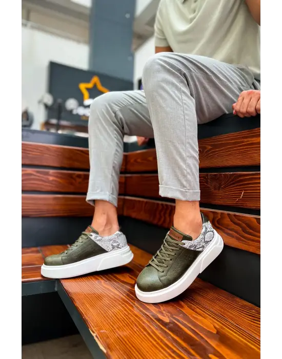 Omarı Haki Renkli Erkek CBT Sauerbergg Ayakkabı