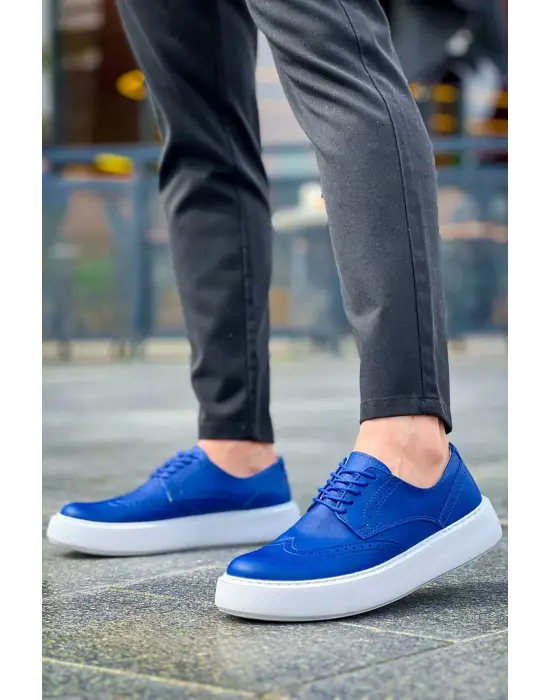 Omarı Mavi Renkli Erkek Ayakkabı CBT Changer Over