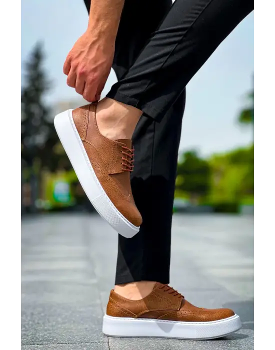 Omarı Taba Renkli Erkek Ayakkabı