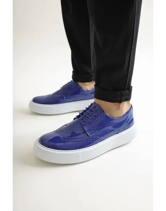 Omarı Günlük Kullanıma Uygun Lacivert Erkek Ayakkabı