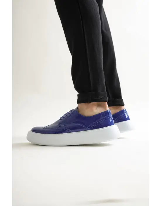 Omarı Günlük Kullanıma Uygun Lacivert Erkek Ayakkabı