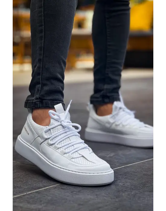 CH159 - CBT Saturn Erkek Ayakkabı BEYAZ