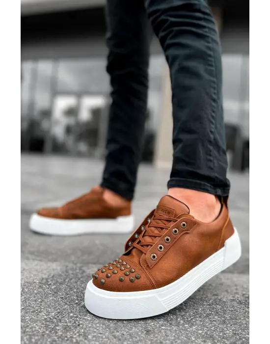 Omarı Stil Sahibi Thorn Erkek Ayakkabı TABA