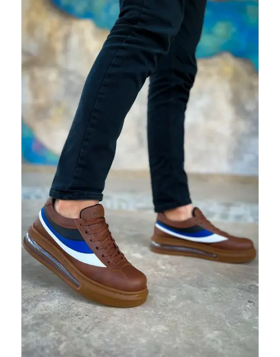 Modern Erkek Ayakkabı Taba