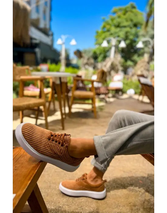 Trend Erkek Ayakkabı Taba