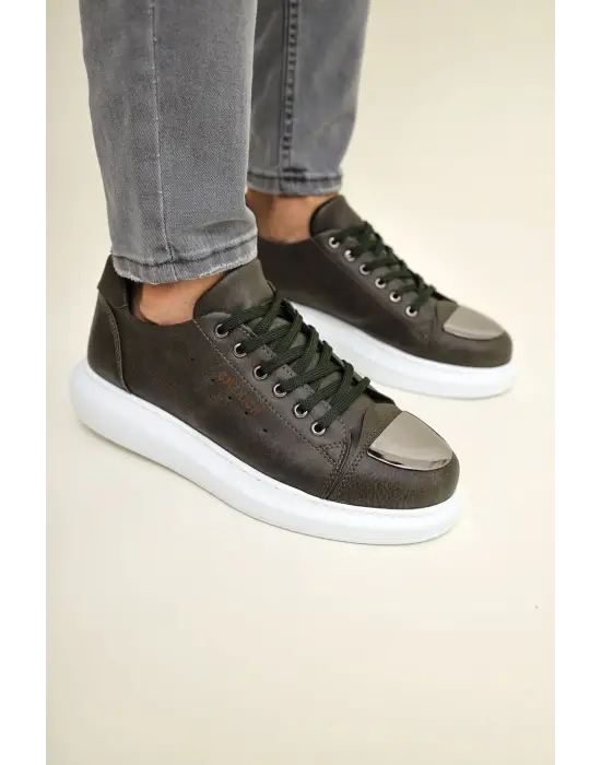 CH175 - CBT Mirror Erkek Ayakkabı HAKI