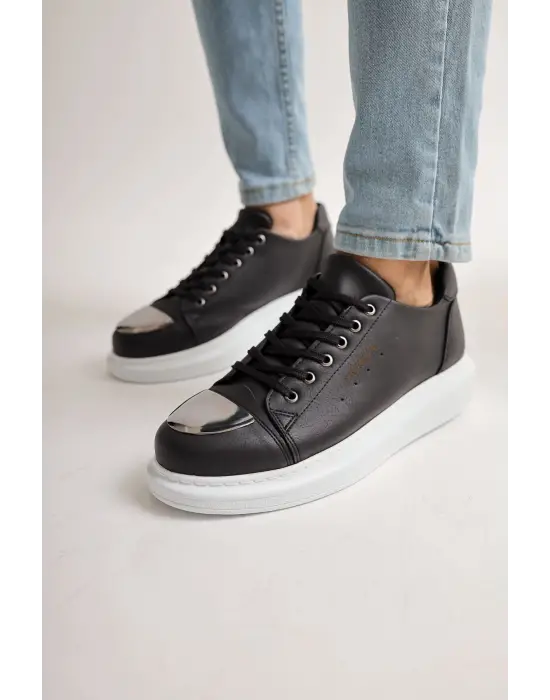 Modern Erkek Ayakkabı Mirror Black