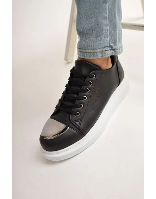 Modern Erkek Ayakkabı Mirror Black