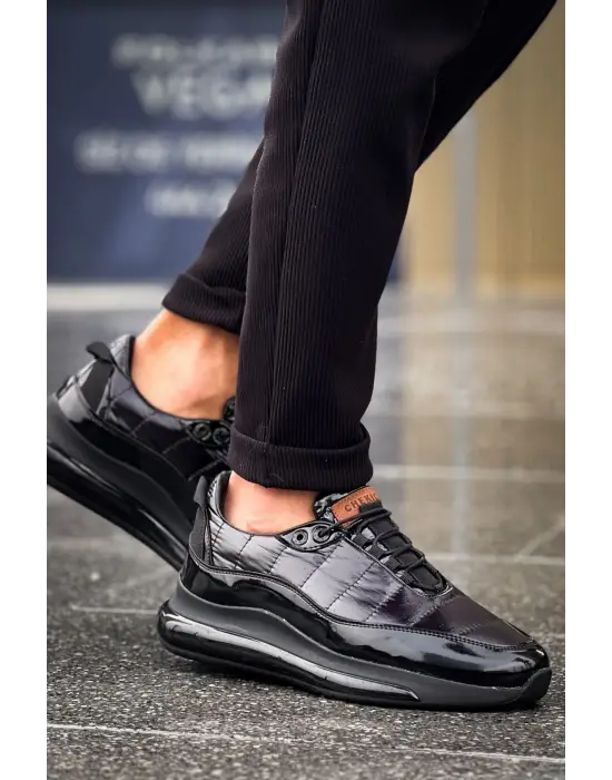 Omarı RST Sporty Runner Erkek Siyah Ayakkabı