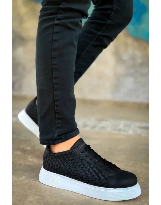 Omarı Şık Siyah Erkek Ayakkabı