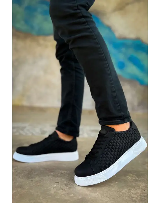 Omarı Şık Siyah Erkek Ayakkabı