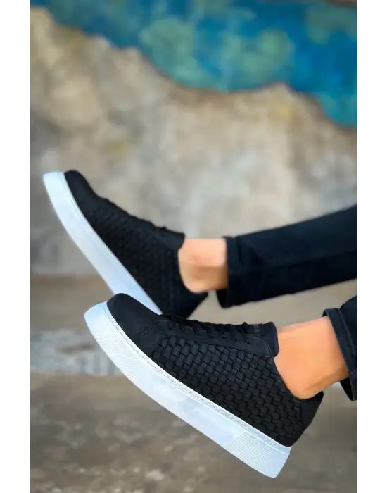 Omarı Şık Siyah Erkek Ayakkabı