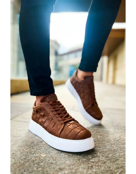 Omarı Trend Erkek Ayakkabı Taba Rengi