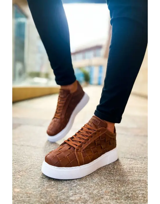 Modern Erkek Ayakkabı-TABA