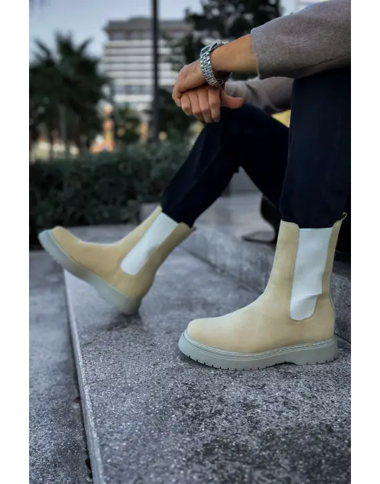 Alaska Süet Erkek Bot Etkileyici