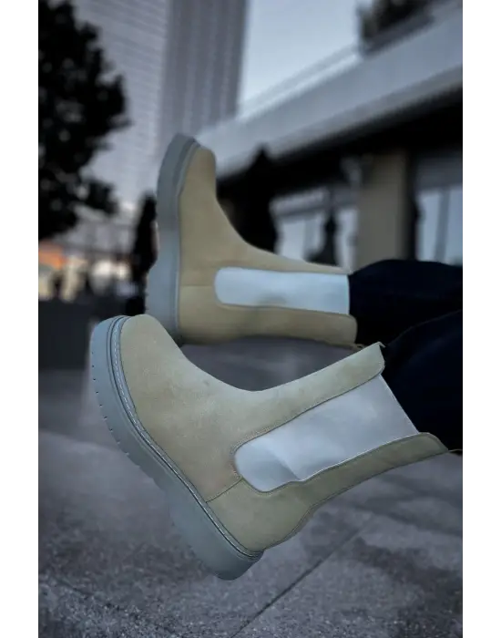 Alaska Süet Erkek Bot Etkileyici