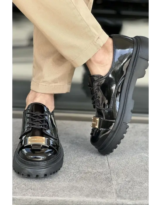 Modern Siyah Erkek Ayakkabı