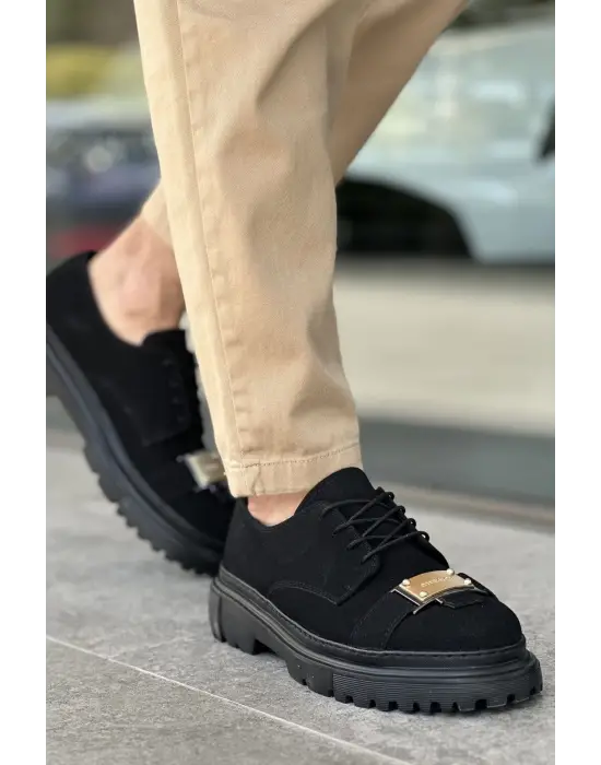 Omarı Hafif ve Şık SIYAH Erkek Ayakkabı