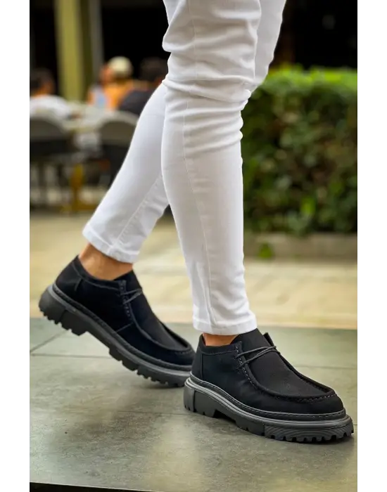 Omarı Siyah Renkli Castle Erkek Ayakkabı