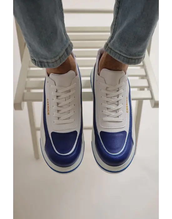 Omarı SAX MAVI/BEYAZ Erkek Ayakkabı - Modern ve Şık Tasarım