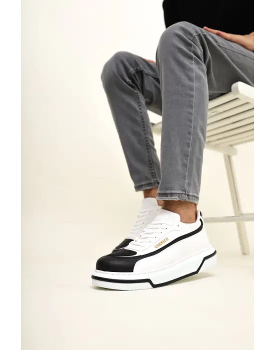 Omarı Trendsetter Erkek Ayakkabı SIYAH/BEYAZ