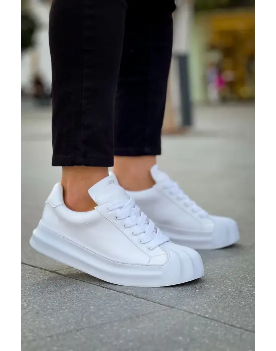 Omarı Trend Erkek Beyaz Ayakkabı