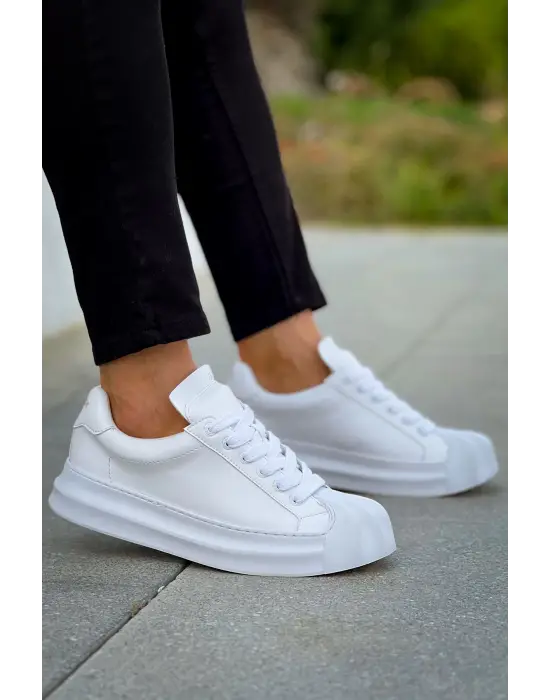 Omarı Trend Erkek Beyaz Ayakkabı