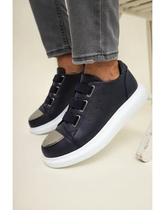 Modern Lacivert Erkek Ayakkabı