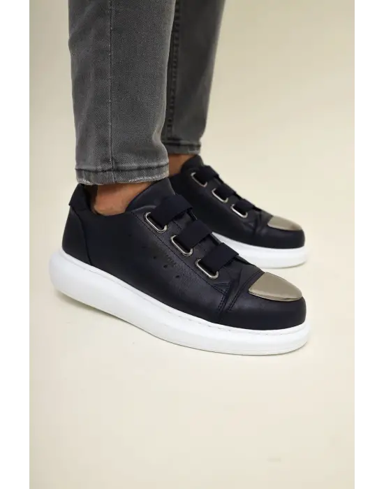 Modern Lacivert Erkek Ayakkabı