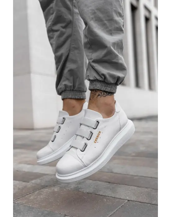 Omarı Şık ve Konforlu Beyaz CBT Mirror Non Ayakkabı