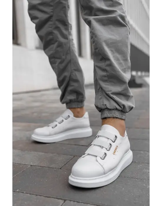 Omarı Şık ve Konforlu Beyaz CBT Mirror Non Ayakkabı