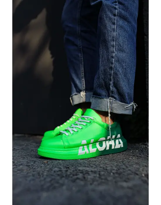 CH254 - CBT Pittura Erkek Ayakkabı 403 ALH YESIL / KOYU YESIL