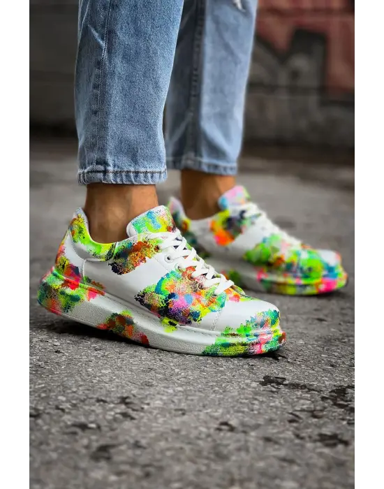 Omarı Renkli Erkek Ayakkabı COLORFULL