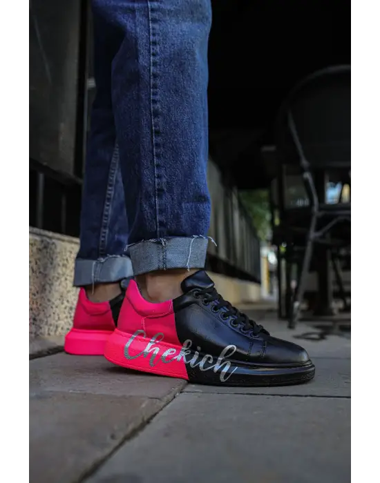 Omarı Renkli Tabanlı Rahat Erkek Ayakkabı