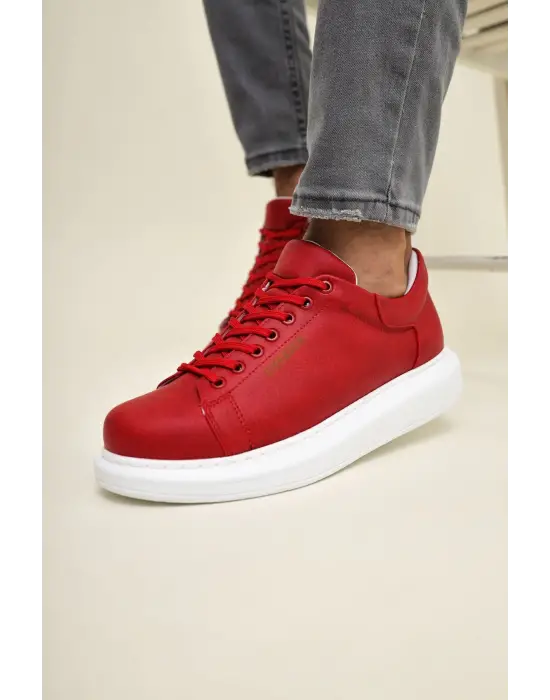 Omarı KIRMIZI Erkek Ayakkabı - Şık ve Rahat Tasarım