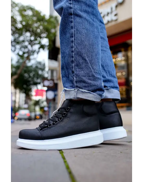 Omarı Siyah Dizayn Erkek Bot