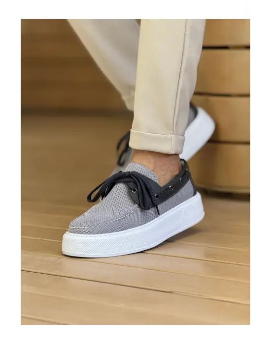 CH2602 - Triko Erkek Ayakkabı ANTRASIT