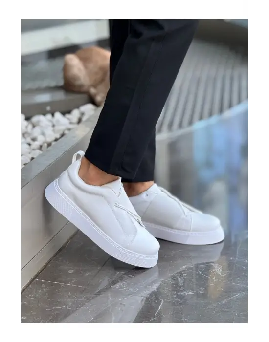 Modern Beyaz Erkek Ayakkabı