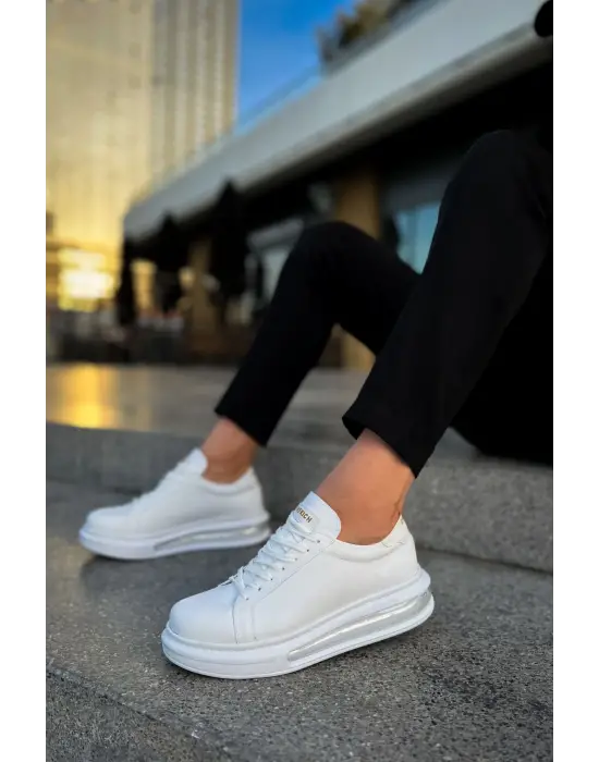 Yenilikçi Beyaz Erkek Ayakkabı