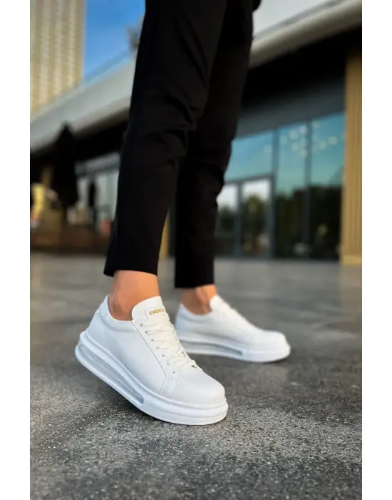 Yenilikçi Beyaz Erkek Ayakkabı