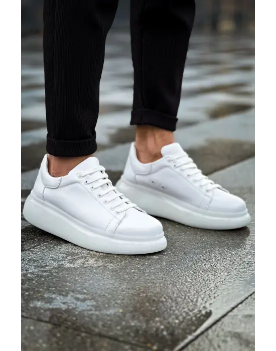 Trend Beyaz Erkek Ayakkabı
