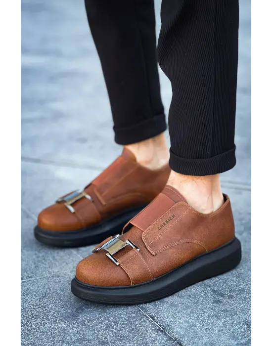 Modern Erkek Ayakkabı Verona Taba