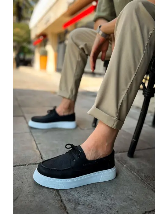 Omarı Erkek Siyah CBT Torrini Ayakkabı