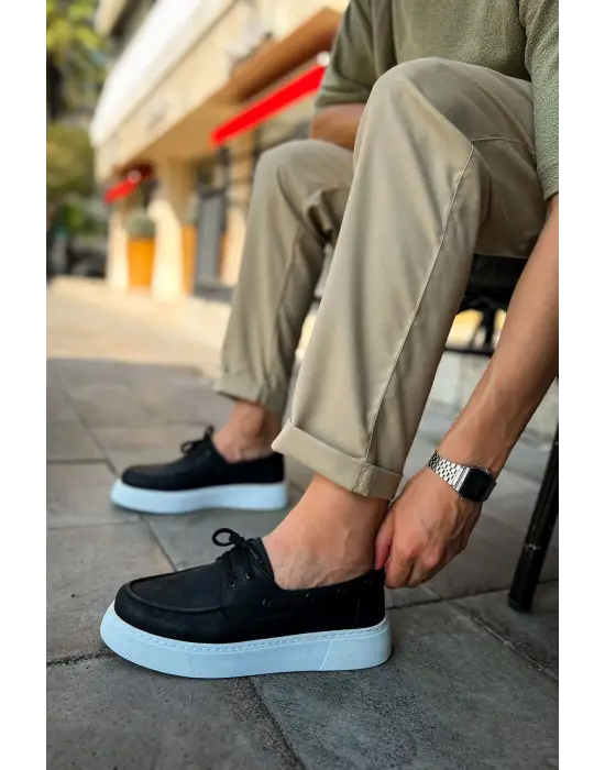 Omarı Erkek Siyah CBT Torrini Ayakkabı